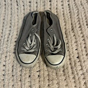 Converse Chuck Taylor All Star Low- Gray, sz 5.5W
